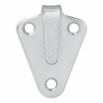 Gancio per corda in metallo 40x45mm curvo