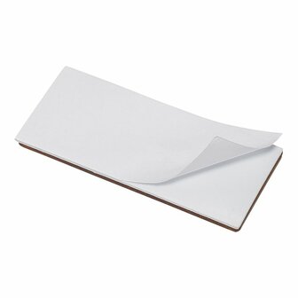 Riflettore arancione 82x36mm autoadesivo