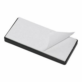 Riflettore bianco 85x39mm autoadesivo con piastra di base