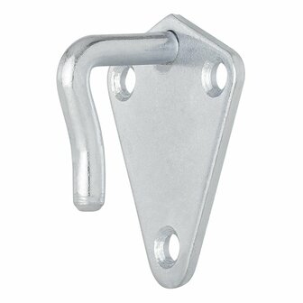 Gancio per corda in metallo 40x45mm saldato
