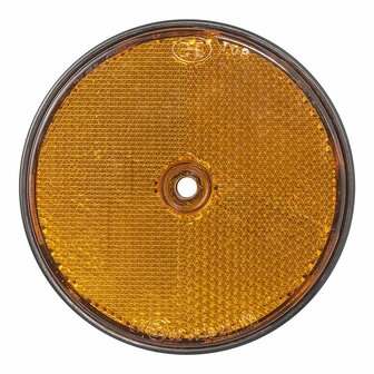 Riflettore arancione 80mm montaggio a vite
