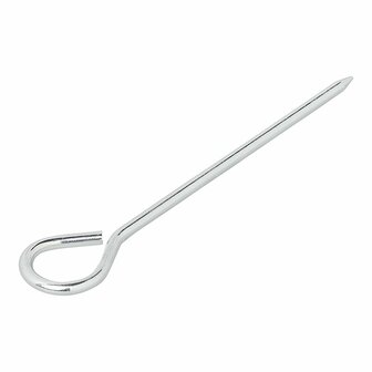Picchetto per tenda 19cm alluminio con occhiello