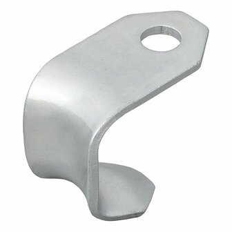 Gancio avvitabile in metallo 37 x 25 x 3 mm