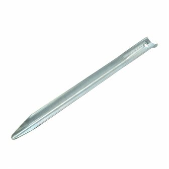 Picchetto per tenda 30cm metallo semitondo