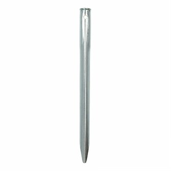 Picchetto per tenda 30cm metallo semitondo