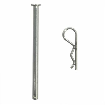 Piedino stabilizzatore con perno metallico separato