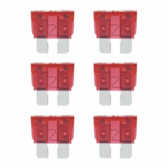 Fusibili standard a lama rossa da 10 A  6 pezzi