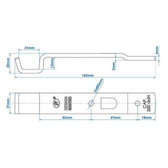 Controparte per blocco di tensione SPP Z-05A