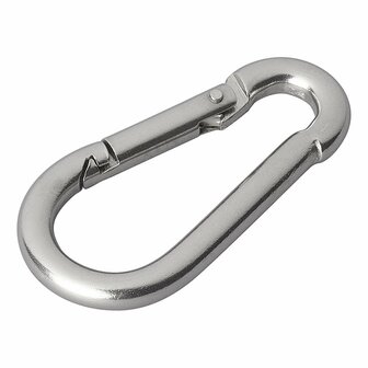 Moschettone in acciaio inox 5x50mm x10 pezzi