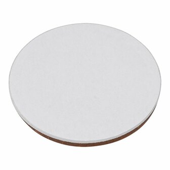Riflettore arancione 60mm autoadesivo 2 pezzi