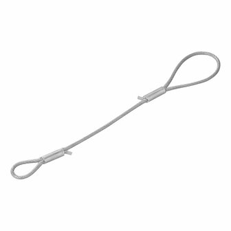 Cavo di sicurezza 40 cm con passanti