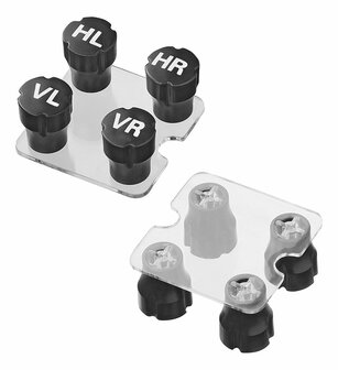 Tappi valvola marcatura pneumatici - Set da 8
