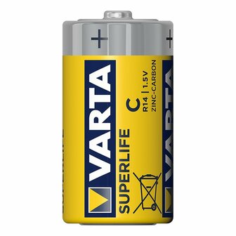 Batterie Varta Superlife C 2 pezzi