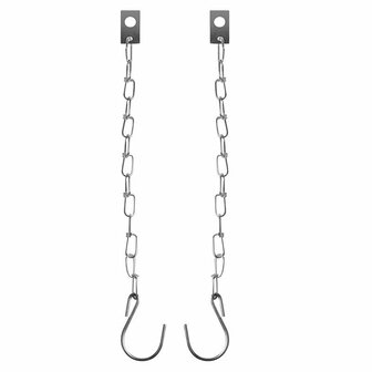 Catena di sicurezza in metallo 24cm - set da 2 pezzi