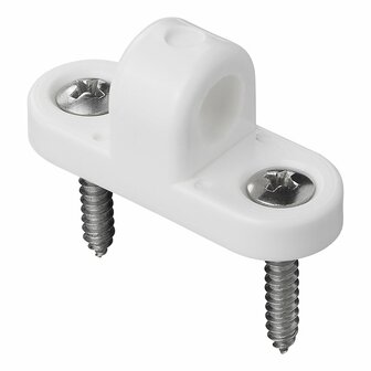 Occhiello di montaggio verticale in plastica - set da 3 pezzi