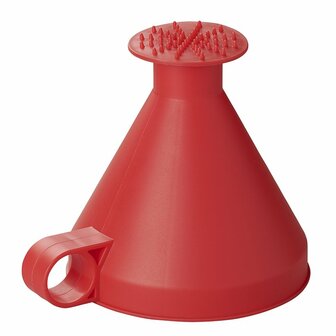 Raschietto per ghiaccio e imbuto 2 in 1