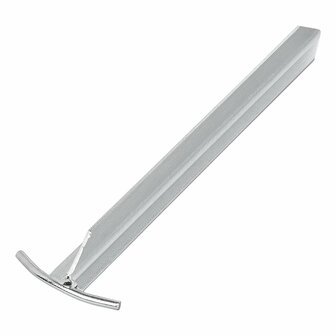 Picchetto per tenda 30 cm in acciaio zincato profilo a T