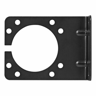 Porta presa in metallo angolato 9 25 x 7 cm
