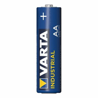Batterie alcaline industriali Varta AA 4 pezzi in confezione di alluminio