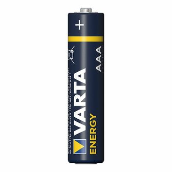 Batterie alcaline Varta Energy AAA 4 pezzi