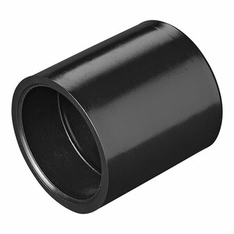 Riduzione tubo scarico dia 28 mm a dia 17 mm PE nero