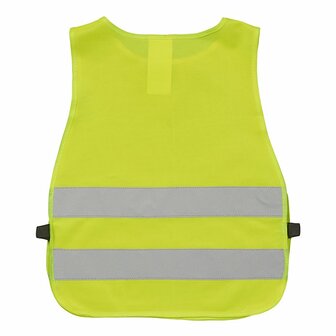 Giubbotto di sicurezza giallo per bambini