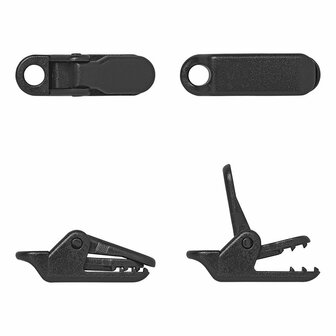 Clip per tappeti e teloni da tenda - Set da 10