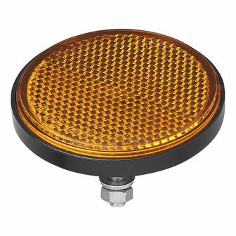 Riflettore arancione 60mm con bullone 5mm 2 pezzi