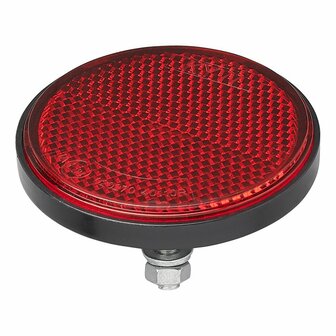 Riflettore rosso 60mm con bullone 5mm 2 pezzi