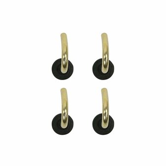Tappo tenda 19mm con gancio tondo 4 pezzi