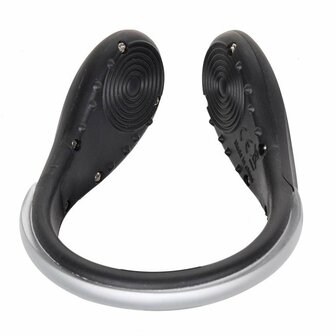 Clip di sicurezza per scarpe LED rosso - set da 2 pezzi