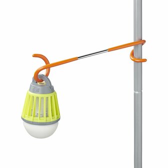 Gancio per appendere il palo della tenda bifacciale 26 5 cm
