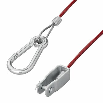 Cavo di sicurezza 1M con forcella