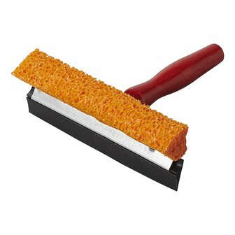 Tergivetro 14cm con manico in legno