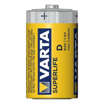 Batterie Varta Superlife D 2 pezzi