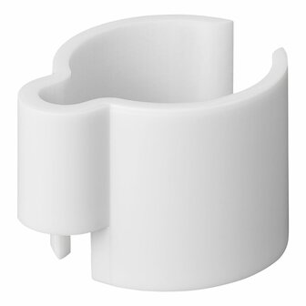 Fermacavo bianco 22-32mm - set da 8 pezzi