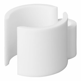 Fermacavo bianco 22-32mm - set da 8 pezzi
