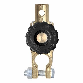 Morsetto terminale batteria (-) 17 5mm con interruttore automatico