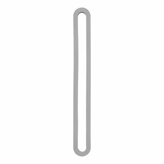 Gomma di tensione 130 x 5 x 5 mm - set da 10 pezzi