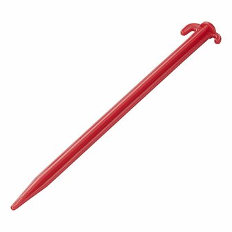 Picchetto per tenda 30cm plastica 6 pezzi in sacchetto di plastica