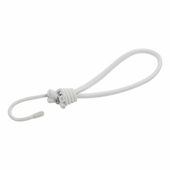 Tenditore tenda elastico bianco con gancio 4 pezzi
