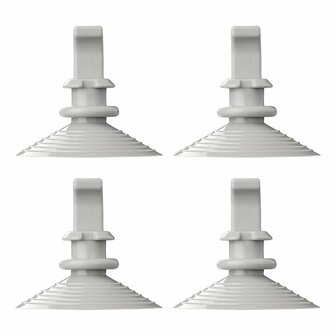 Supporto a ventosa per kit di isolamento per finestre - Set da 4