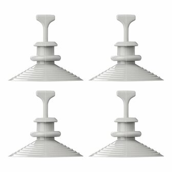 Supporto a ventosa per kit di isolamento per finestre - Set da 4
