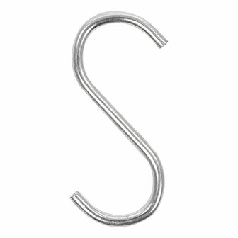 Gancio a S dia 4mm 6cm 6 pezzi