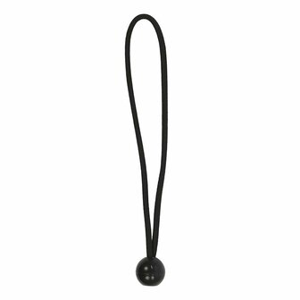 Tenditore tenda elastico 25cm con pallina di plastica - set da 5 pezzi