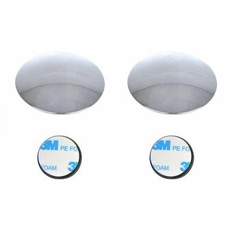Specchietto per angolo cieco rotondo - set da 2 pezzi