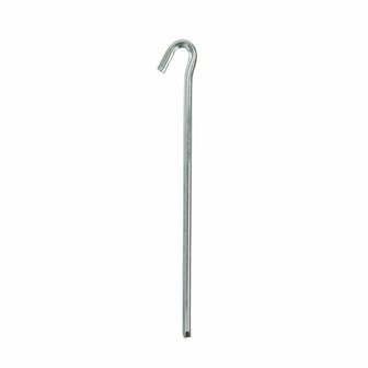 Picchetto da roccia 23cm metallo triangolare 6 pezzi in sacchetto di plastica