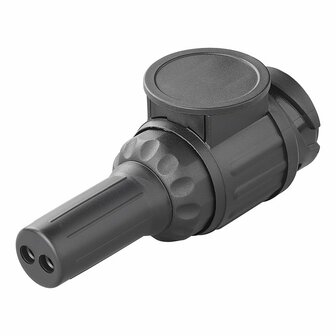 Spina 13 poli PVC tipo Jaeger con passacavo a 2 fori