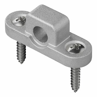 Occhiello di montaggio telaio orizzontale in metallo - set da 3 pezzi