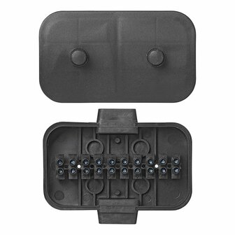 Scatola di collegamento cavi in ??plastica a 10 pin